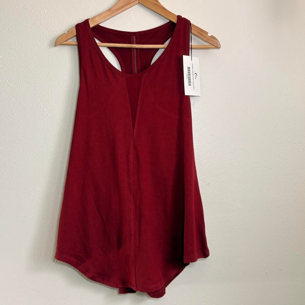 NWT ZYIA Active Cranberry Effortless Tank Top Women XXXLā